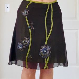 Sunny Leigh Silk Skirt